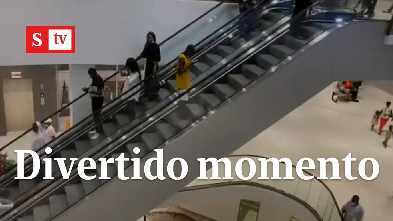 Así fue el accidente en las primeras escaleras eléctricas colocadas en Camerún