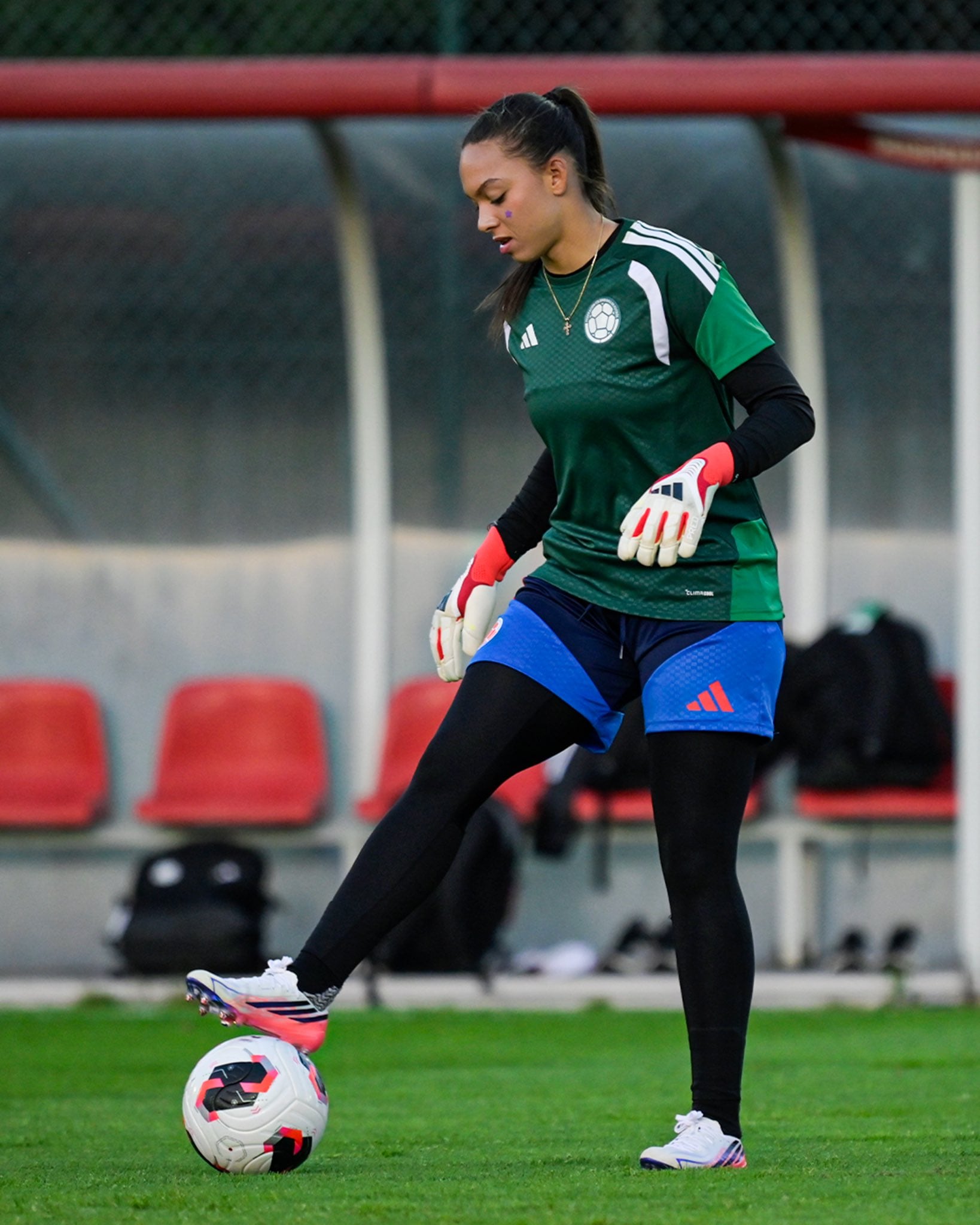 Luisa Agudelo, arquera titular de la Selección Colombia Femenina Sub-20