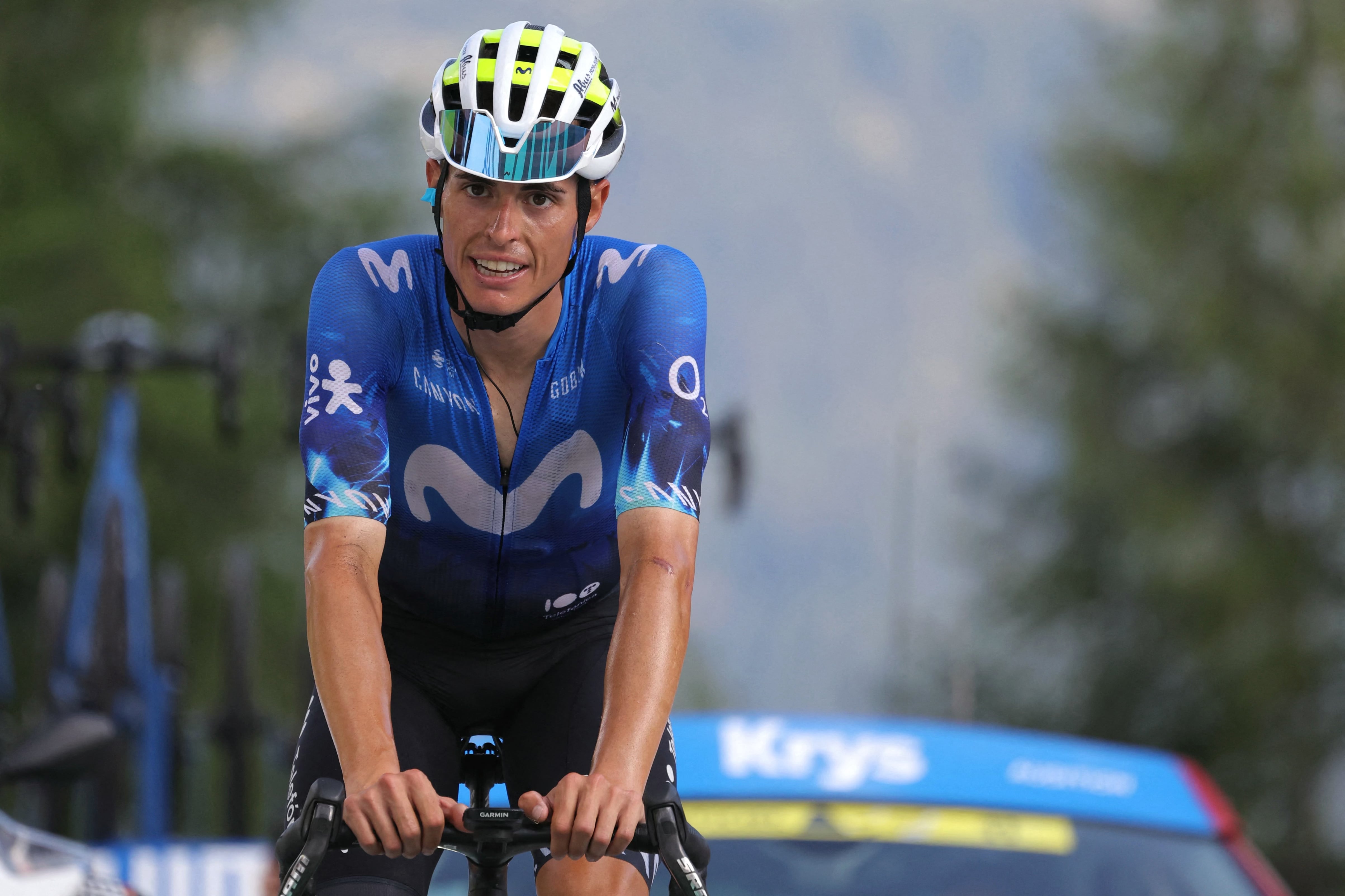 Enric Mas, el líder del Movistar en 'La Vuelta 2024'.