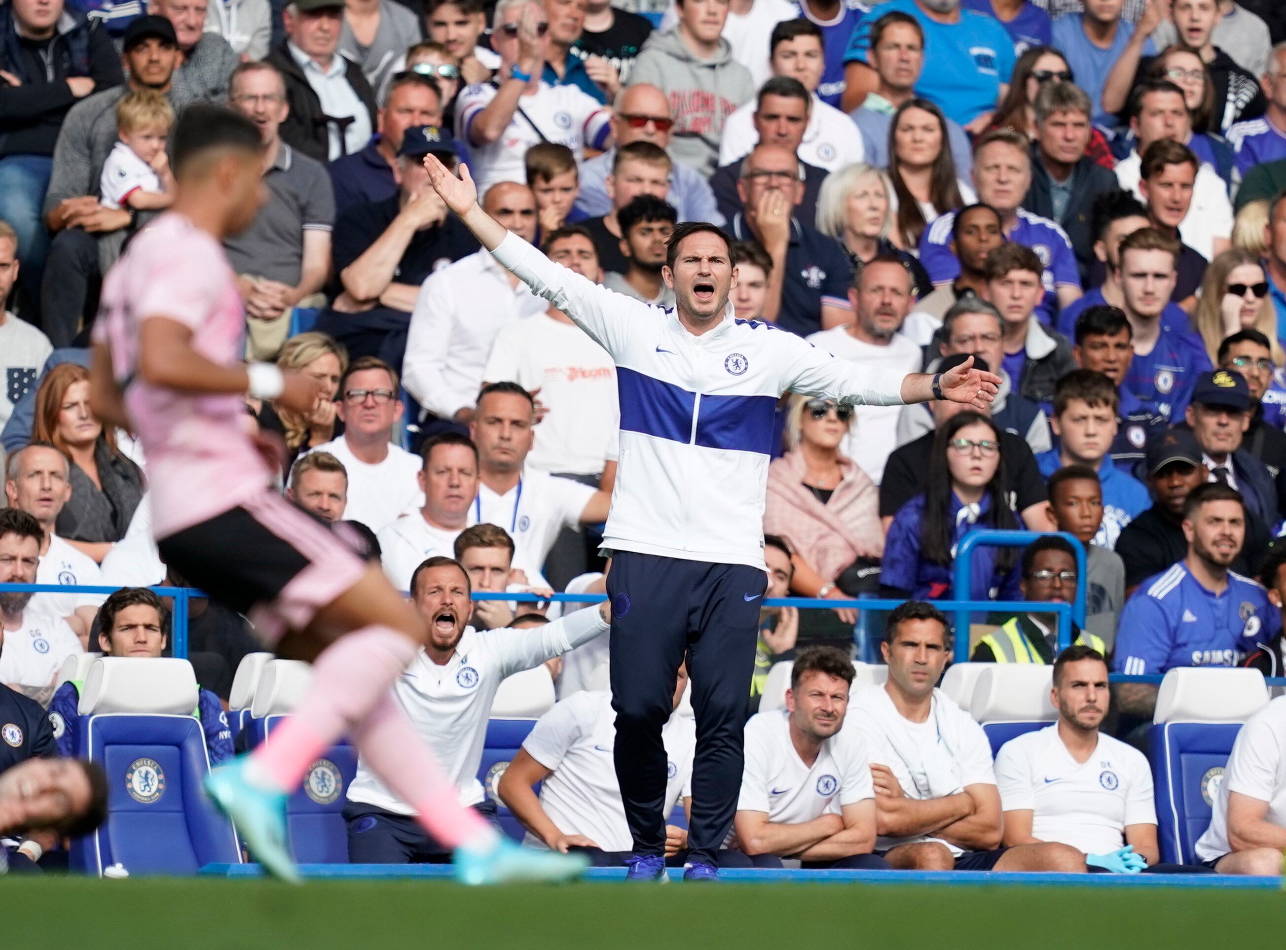 Frank Lampard, técnico del Chelsea hasta final de temporada.