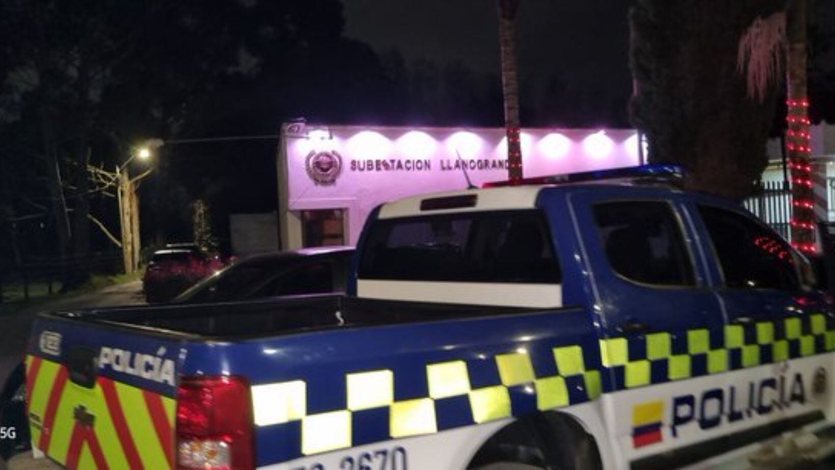 Las autoridades llegaron para atender el caso de intolerancia