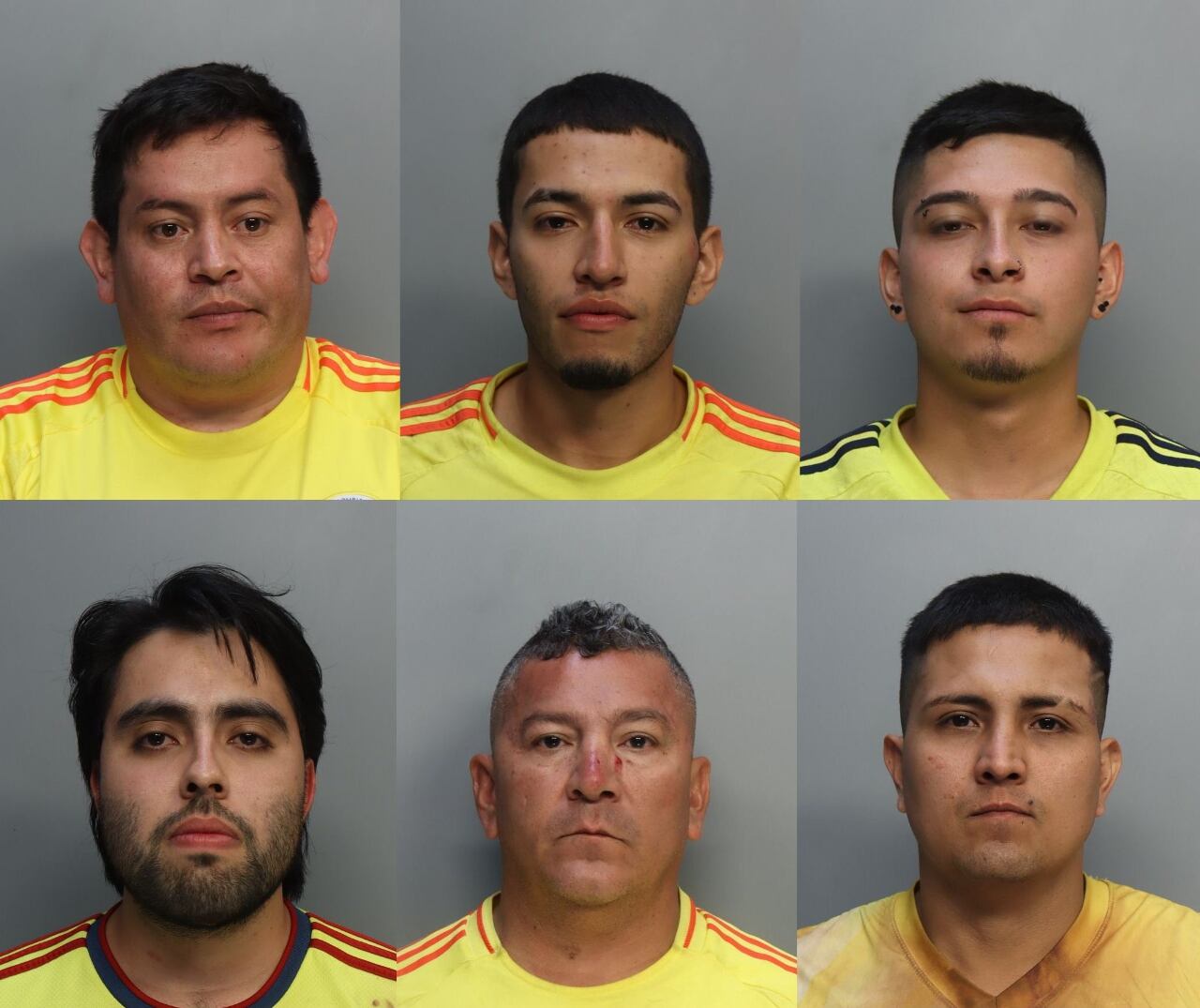 Estos son algunos de los colombianos que fueron capturados por presuntamente ingresar de manera ilegal al estadio.