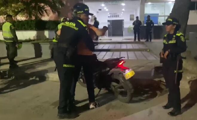 Los uniformados realizaron operativos de control a motociclistas