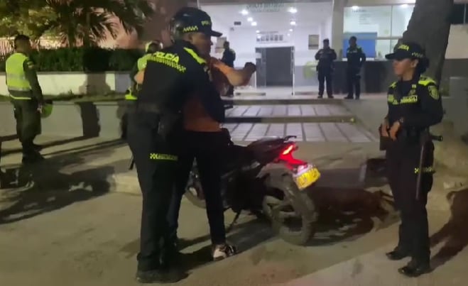 Los uniformados realizaron operativos de control a motociclistas