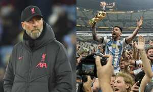 Jürgen Klopp y Lionel Messi.
