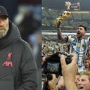 Jürgen Klopp y Lionel Messi.
