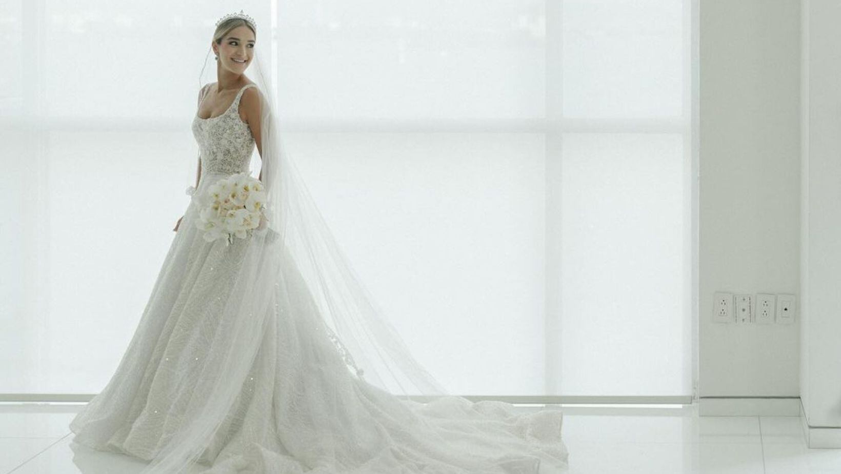 Exreina del Carnaval de Barranquilla desató polémica por haberse casado en Cartagena