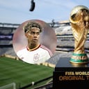 Trofeo de la Copa del Mundo, Lamine Yamal y Lionel Messi.