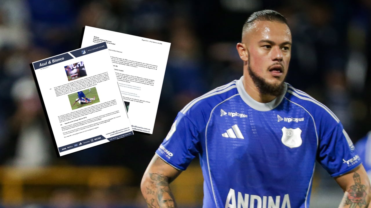 Millonarios mostró su molestia por el trabajo arbitral en la derrota contra Inter de Bogotá.