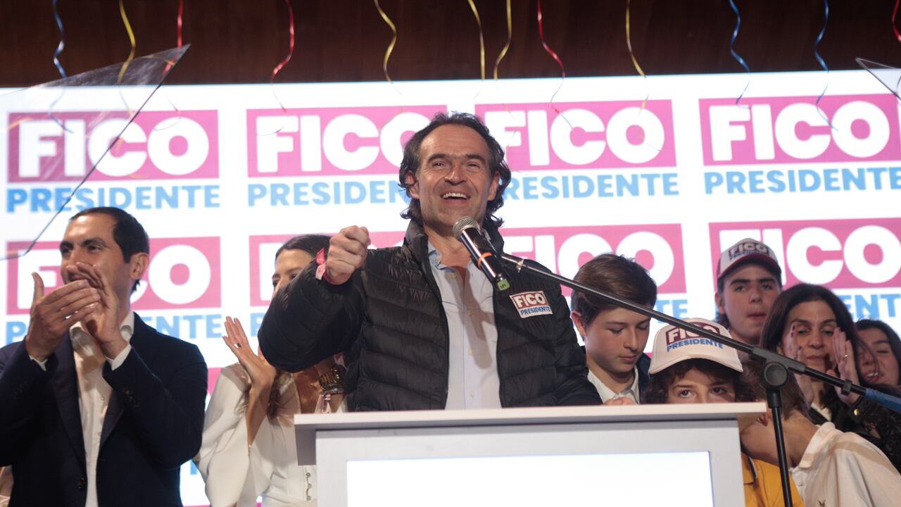 El candidato del Equipo por Colombia solo tiene un sentimiento y es la gratitud. Foto: Cortesía campaña Fico