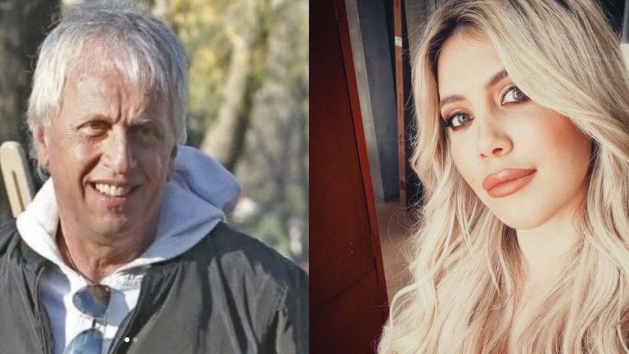 Andrés y Wanda Nara