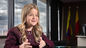 Elsa Noguera, ministra de transporte