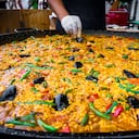 Paella valenciana.