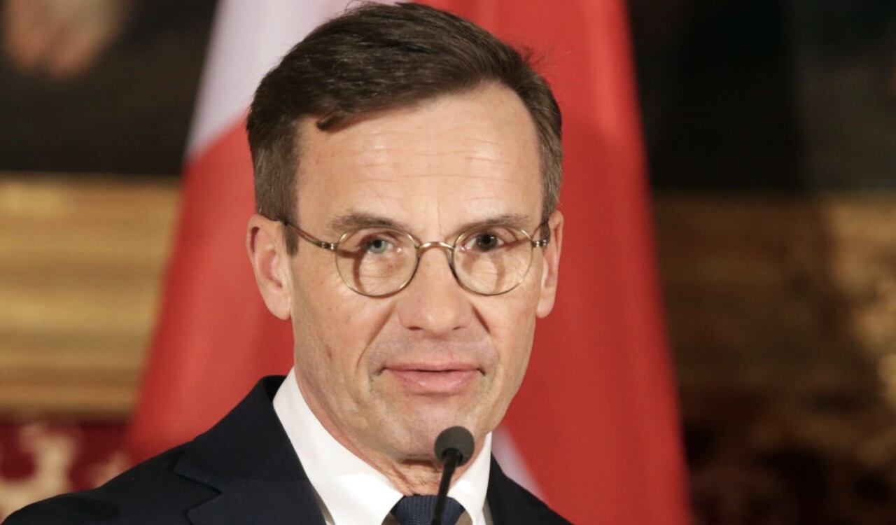Ulf Kristersson, primer ministro de Suecia, también prometió más ayuda a Ucrania