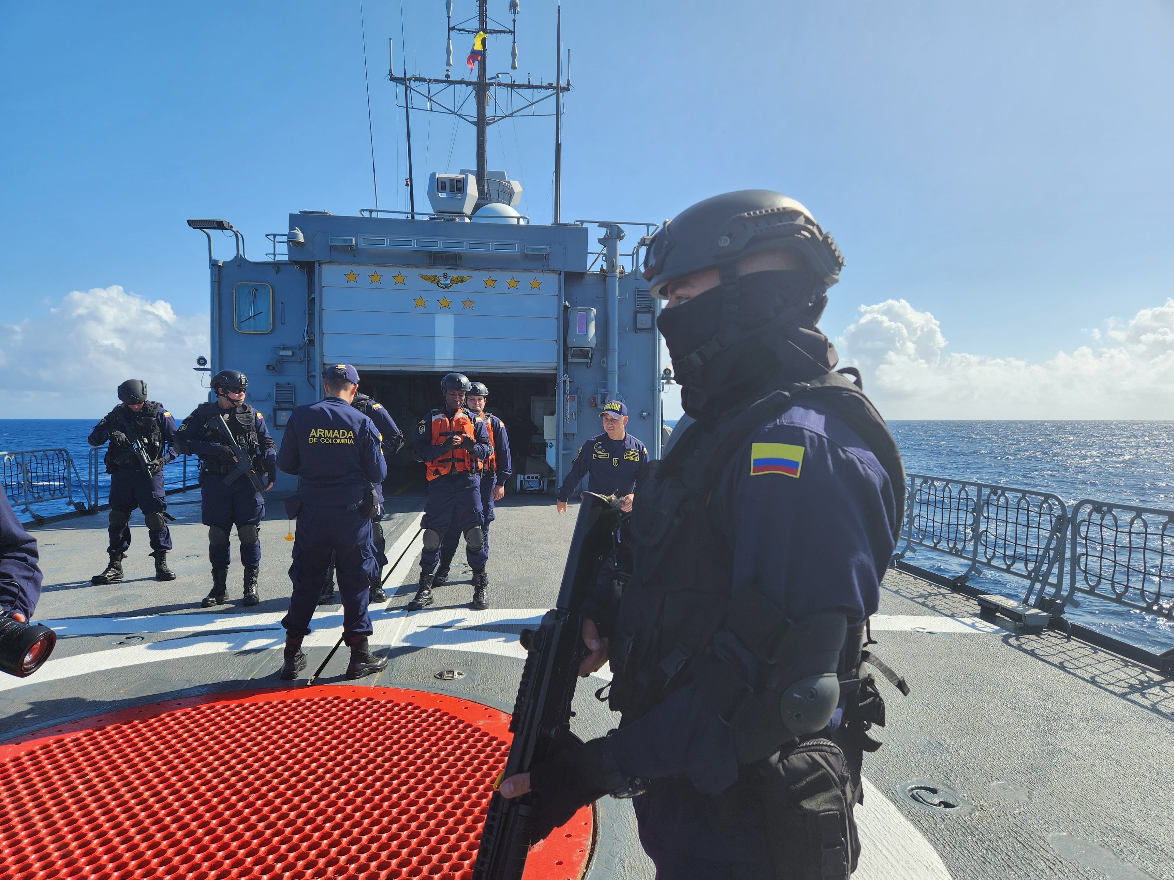 La  operación  Event Horizont 2024, es una actividad simulada que sirve para que los marinos aprendan a lidiar y tratar con problemáticas reales en alta mar.