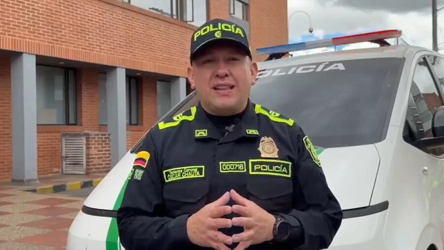 Teniente Coronel Óscar Chauta Comandante Estación de Policía Bosa