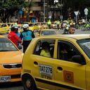Paro de taxistas en Bogota en rechazo a las leyes que se están tramitando en el Congreso que permitiría que vehículos particulares presten el servicio de transporte por aplicaciones
Noviembre 25 del 2020
Foto Guillermo Torres Reina / Semana