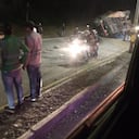 Entre los heridos estás los conductores de los tres vehículos implicados en el hecho