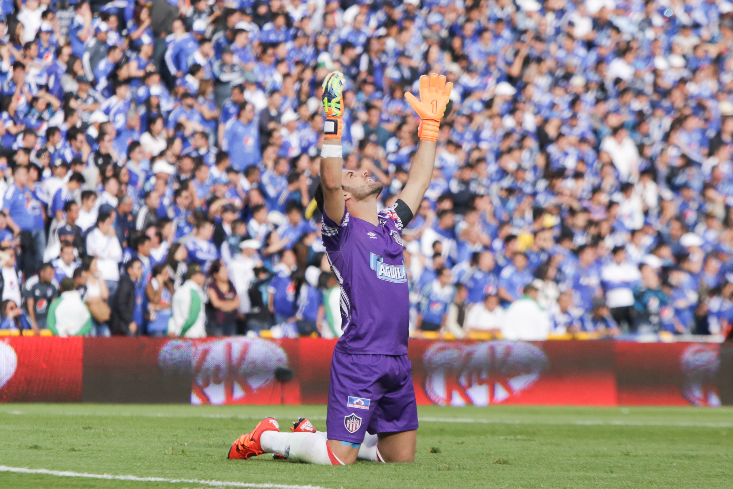 Sebastián Viera, arquero del Junior.