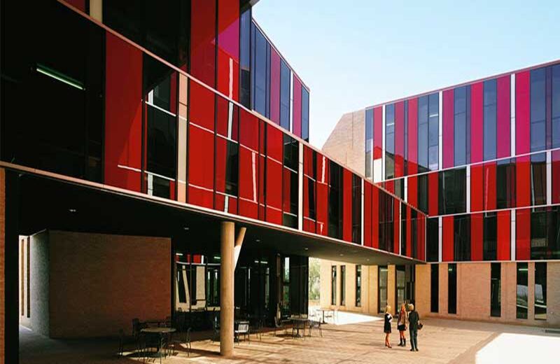 Residencia de la St. Edward's University, en Austin, Texas. Foto: Cristobal Palma/ELEMENTAL via AP