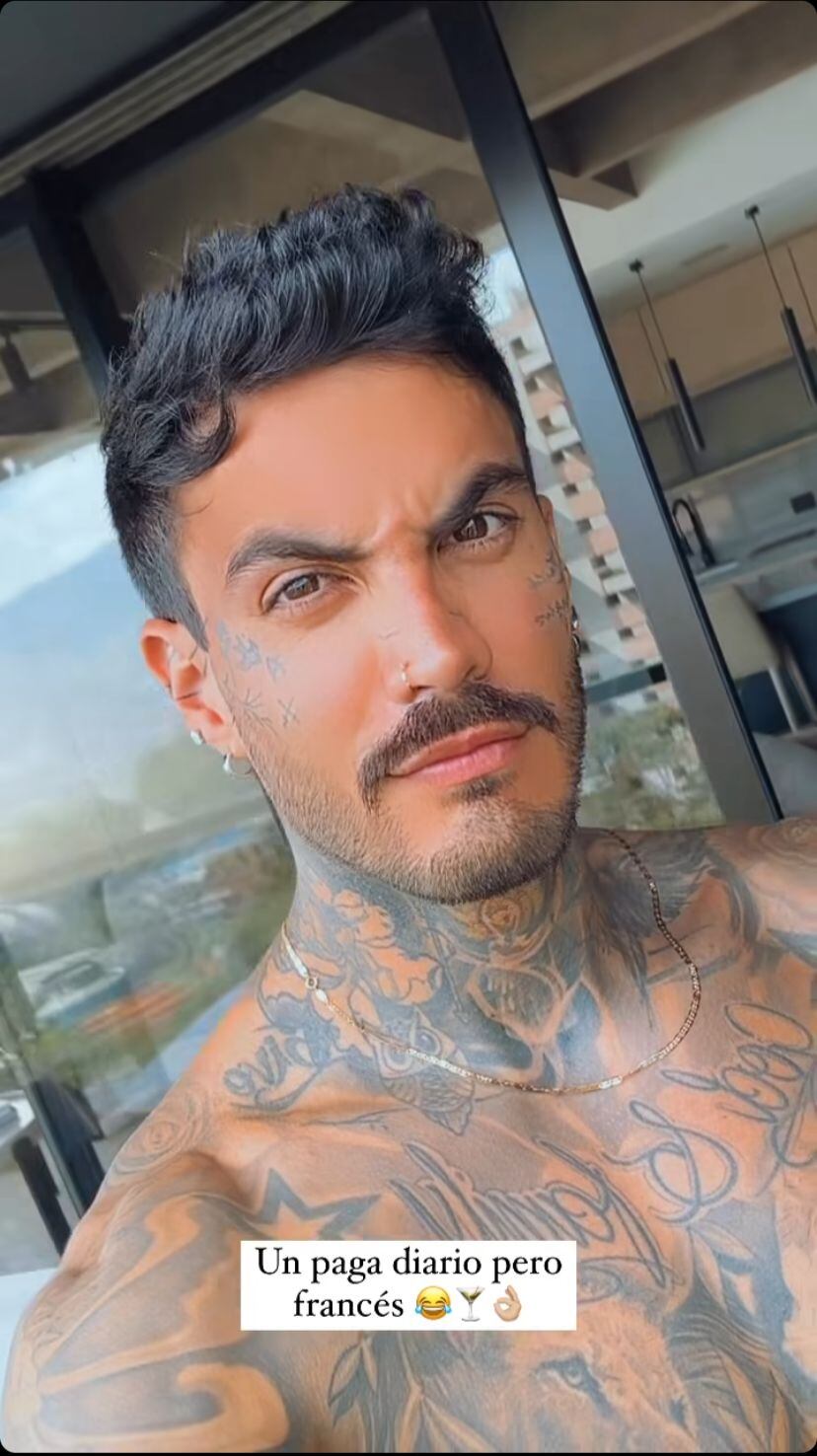 El paisa lució su cambio de look.