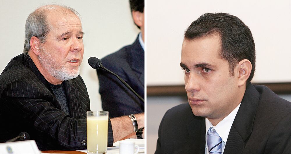 El exdirector de Invías confesó que Odebrecht le pagó al publicista Duda Mendonça (izq.), y Zuluaga sabía.
