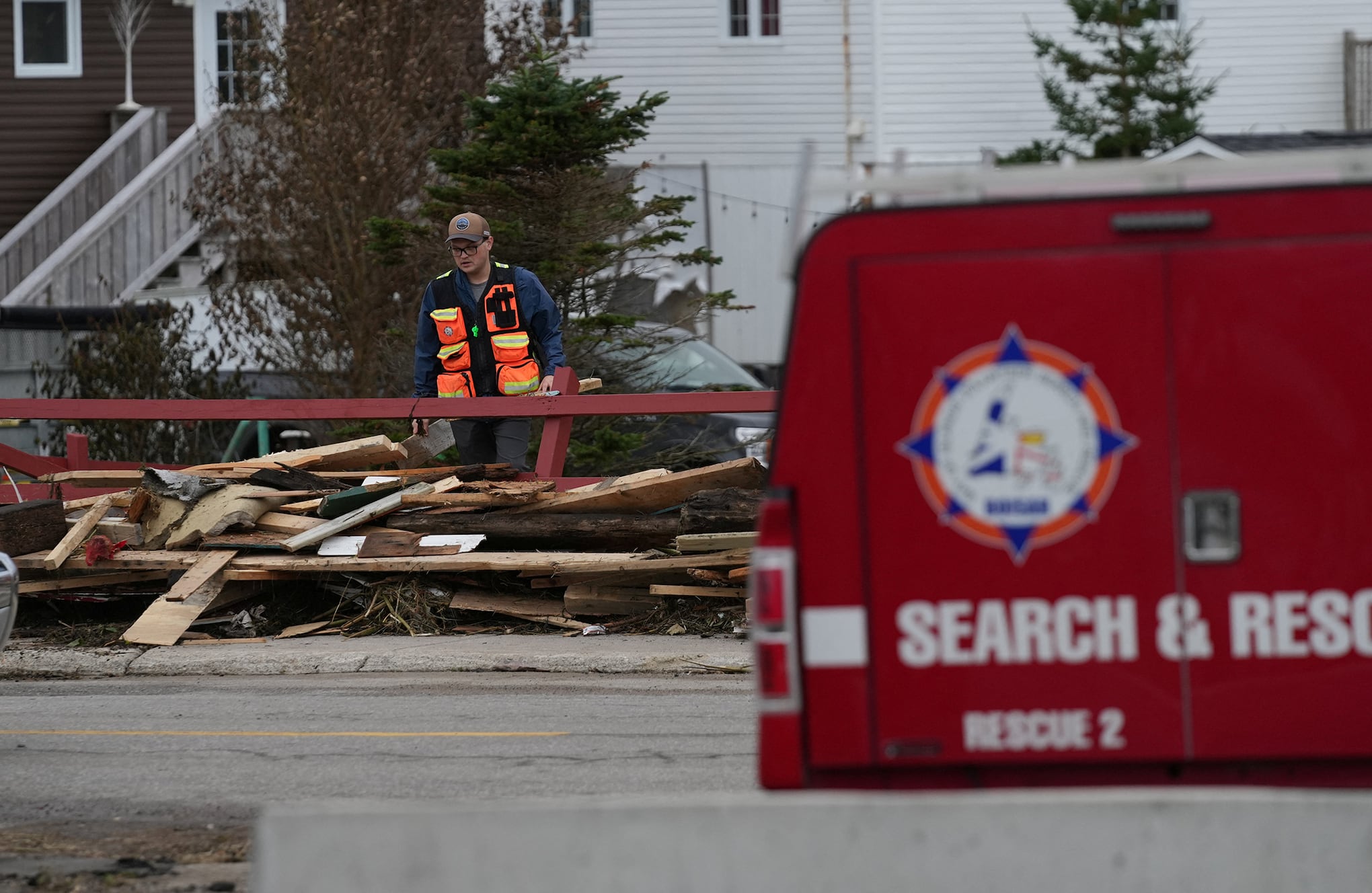 En imágenes : Las secuelas del huracán Fiona en Terranova