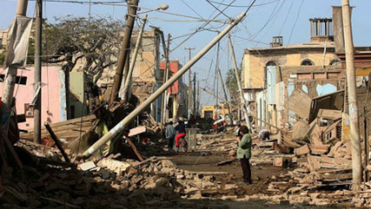 El sismo en Perú fue de 7 grados en la escala de Ritcher.