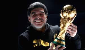 Diego Maradona fue campeón del mundo con Argentina en 1986