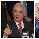Álvaro Uribe y Álex Char.