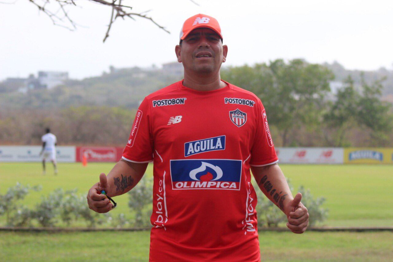 Léider Frías, utilero del Junior que se encuentra hospitalizado tras ataque con arma de fuego.