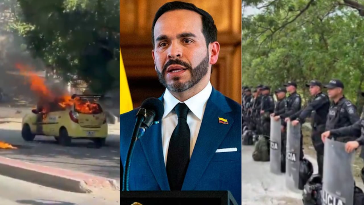 Presidente Abelardo De La Espriella y alteración del orden público en Santa Marta.
