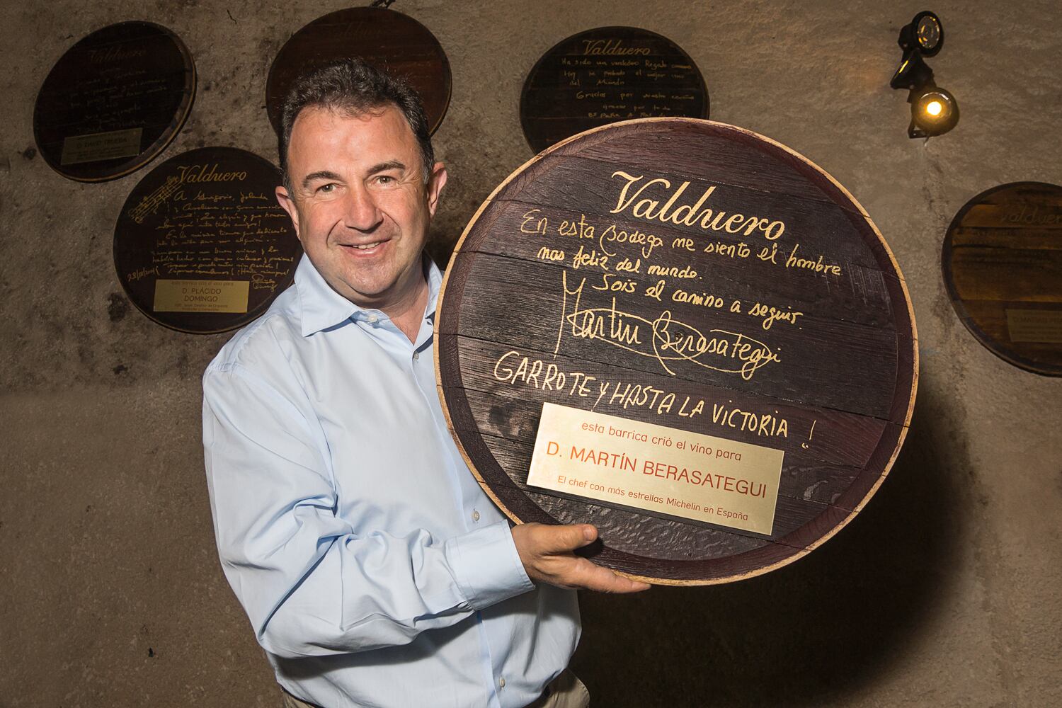 Martin Berasategui, el chef con más estrellas Michelin de España.