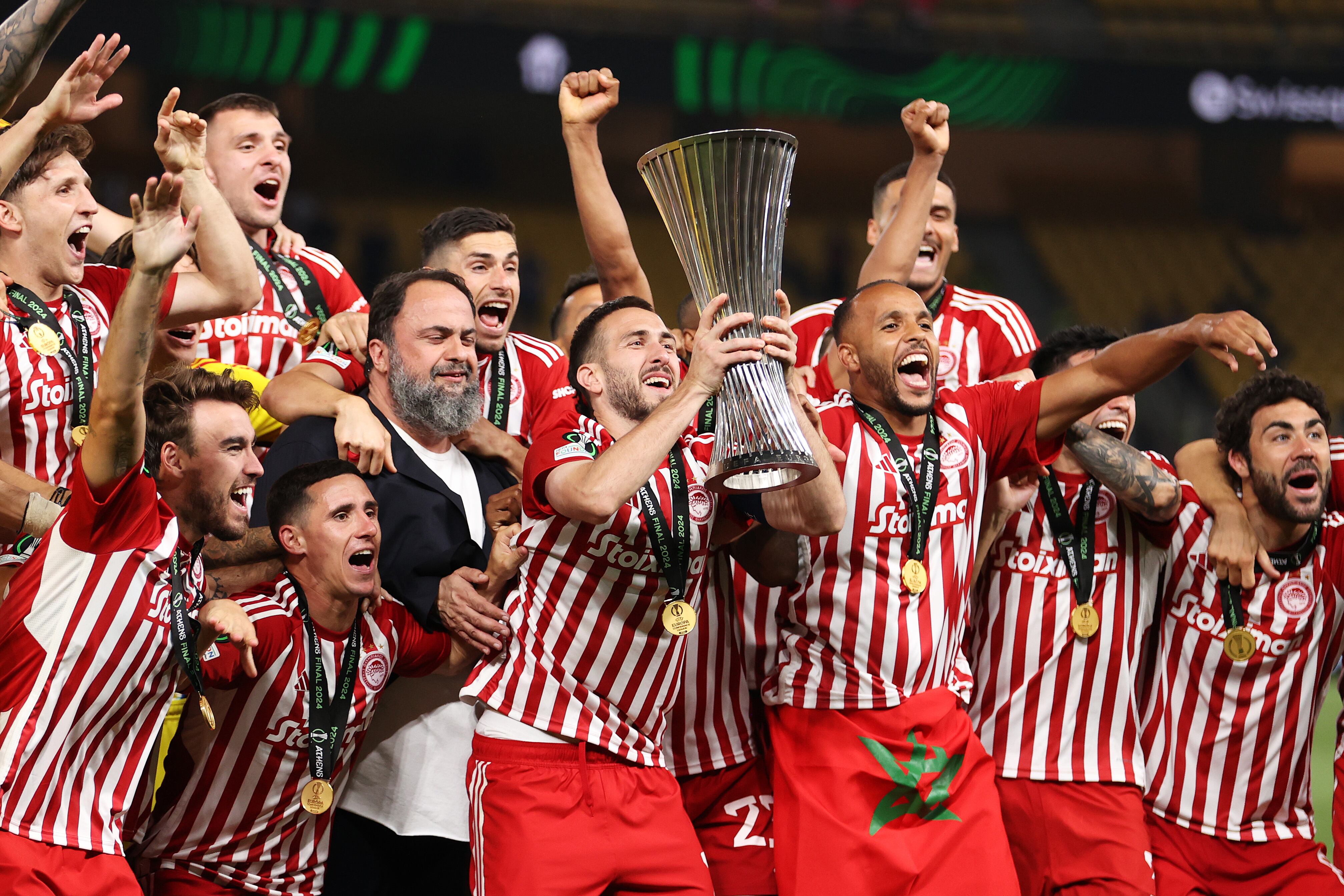 Olympiacos es el gran campeón de la UEFA Conference League 2023-2024.