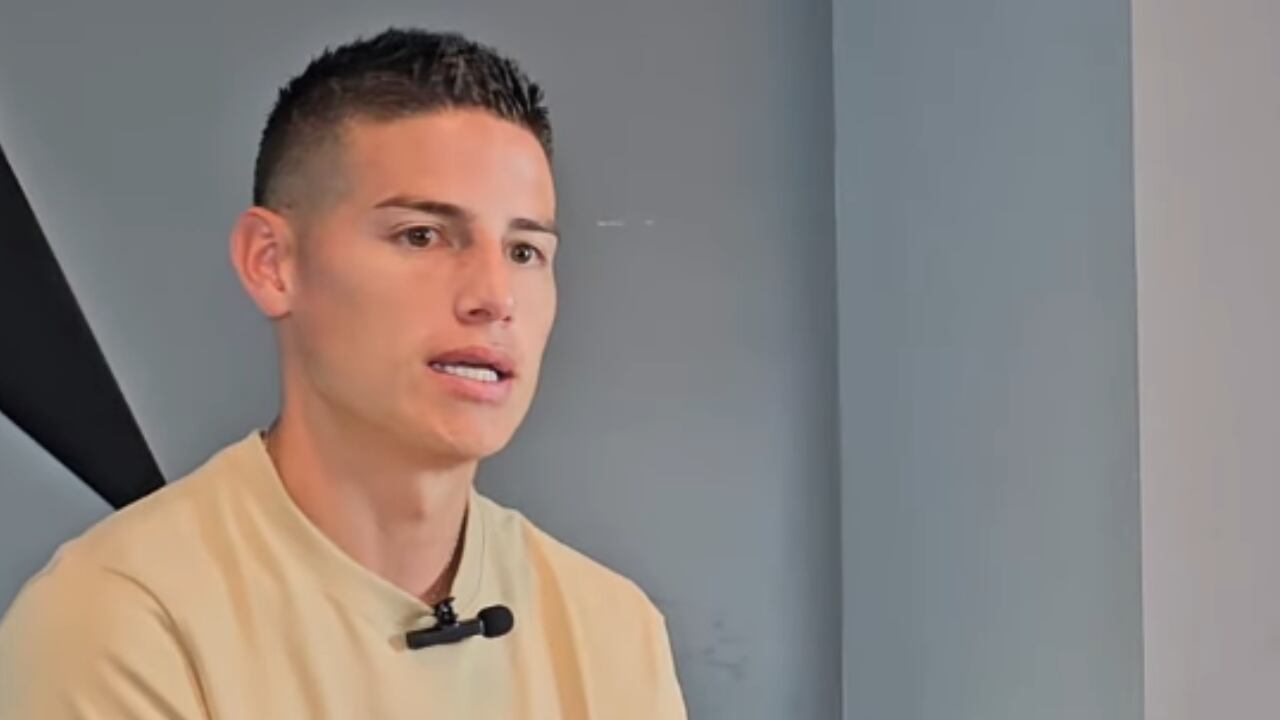James Rodríguez confía en la nueva generación de jugadores y el proyecto de Néstor Lorenzo