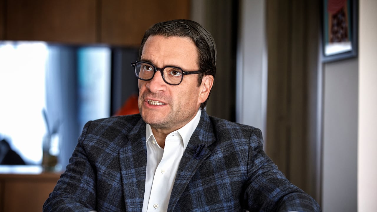 El ministro de Justicia designado, Iván Cancino González.