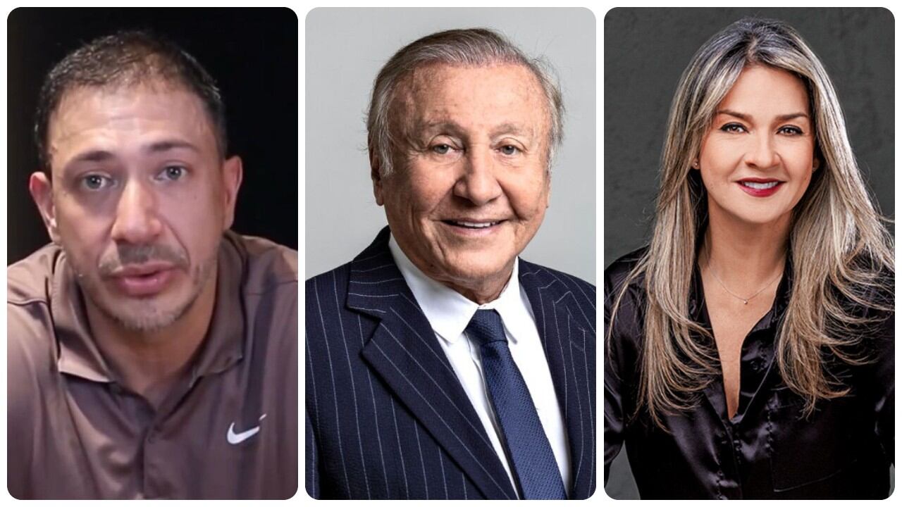 Rodolfo José Hernández, Rodolfo Hernández y Vicky Dávila.