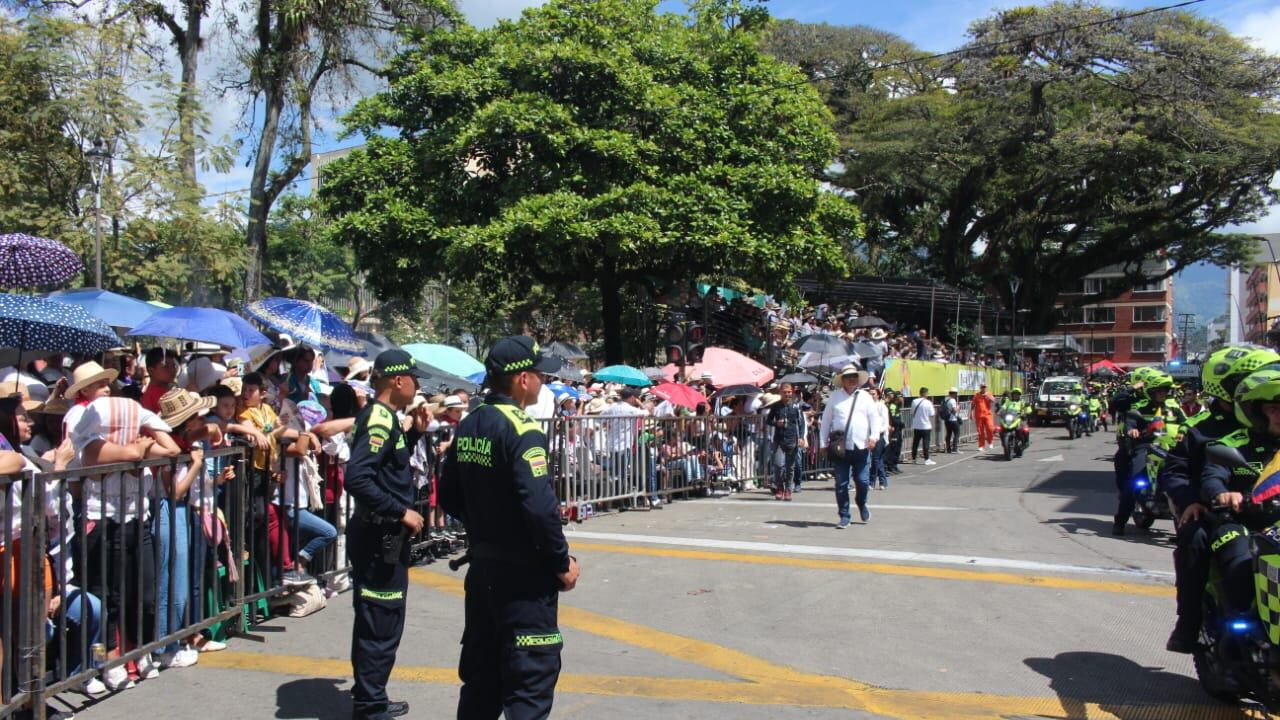 Los uniformados realizaron actividades de registro, control y disuasión