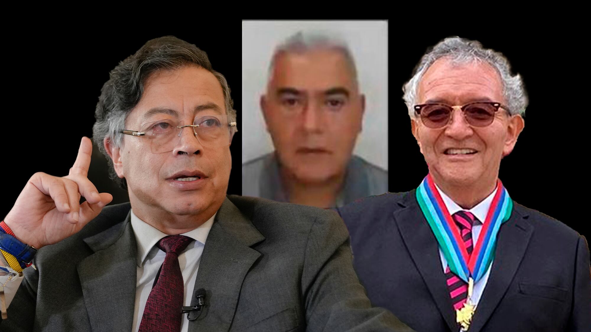 Gustavo Petro Jorge Lemus Papá Pitufo
