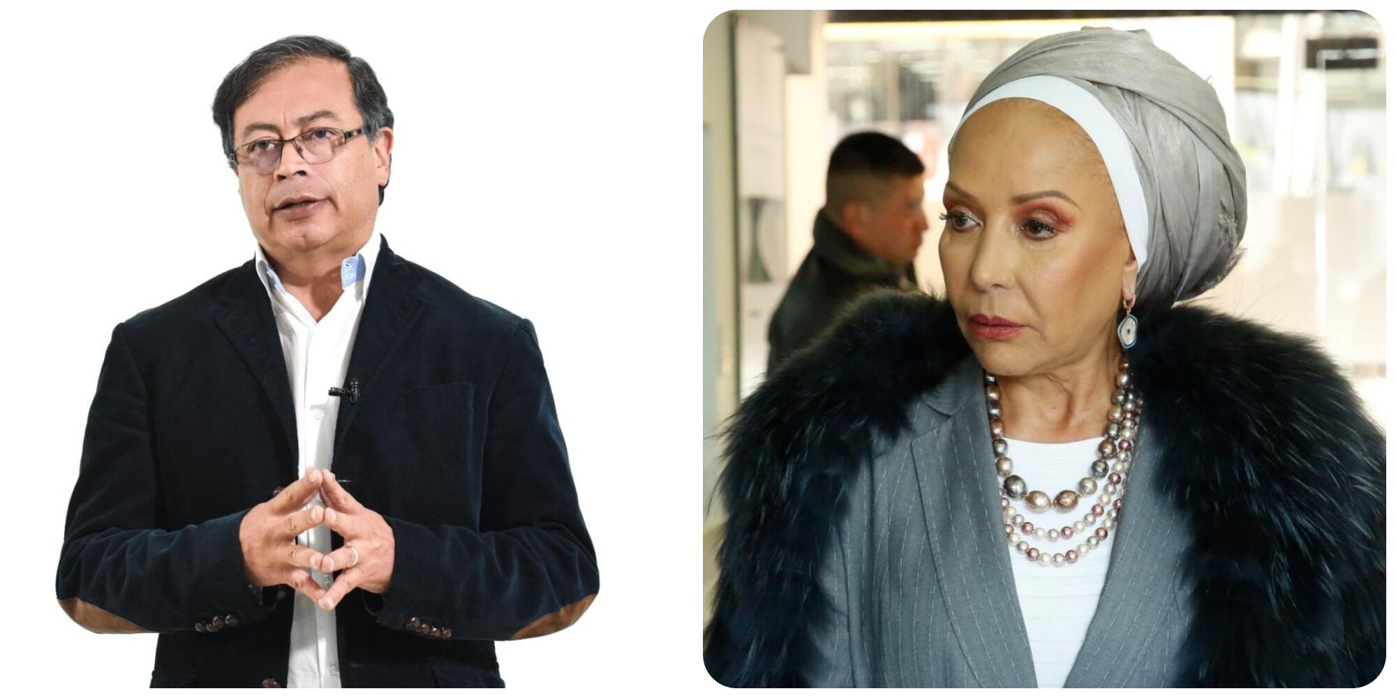 Gustavo Petro y Piedad Córdoba