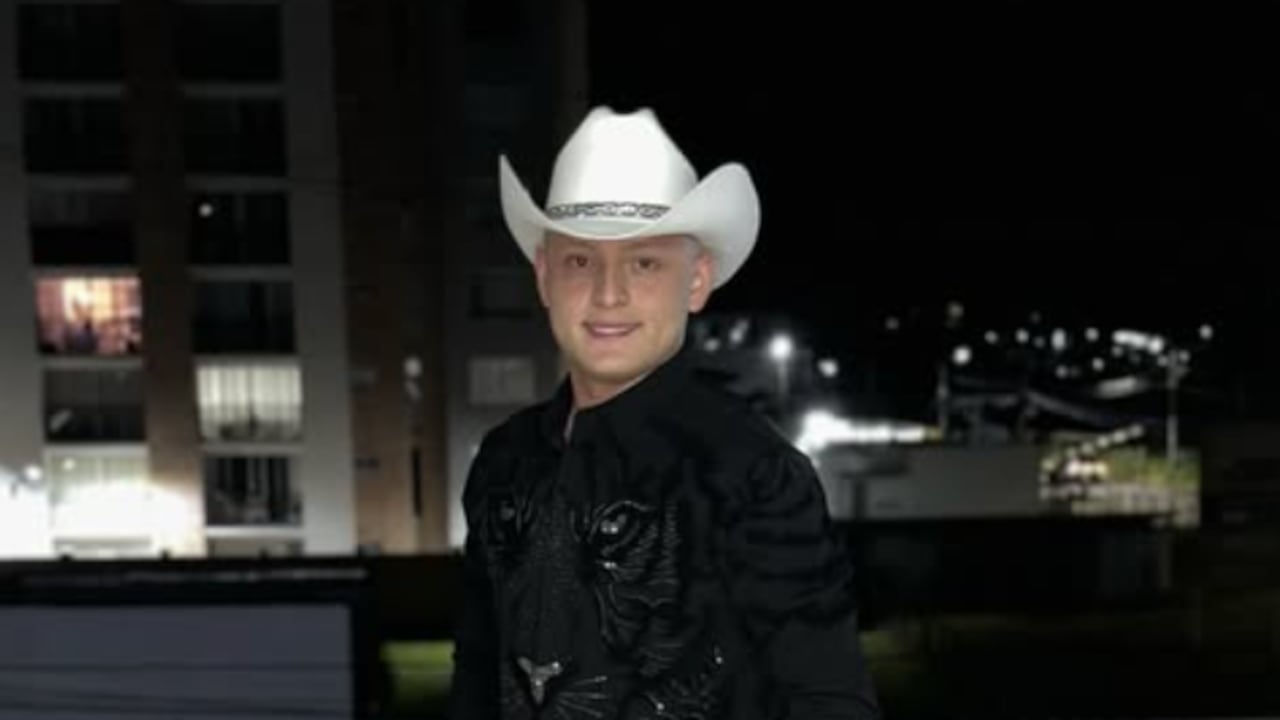 Él es Miguel Ayala, hijo de Giovanny Ayala que fue secuestrado.