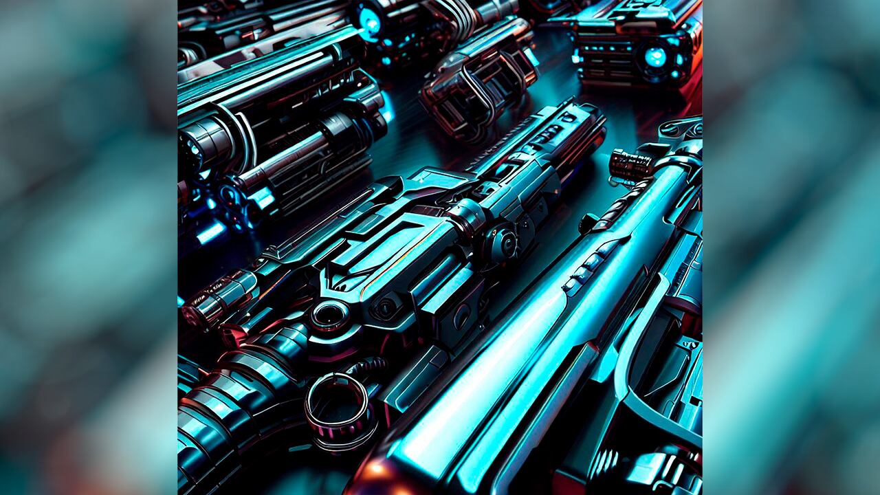 Inteligencia artificial predice que la próxima guerra se combatiría con armas futuristas.
