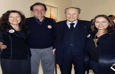 María Eugenia Niño, Luis Ángel Parra, Jaime Posada y Lorenza Panero.