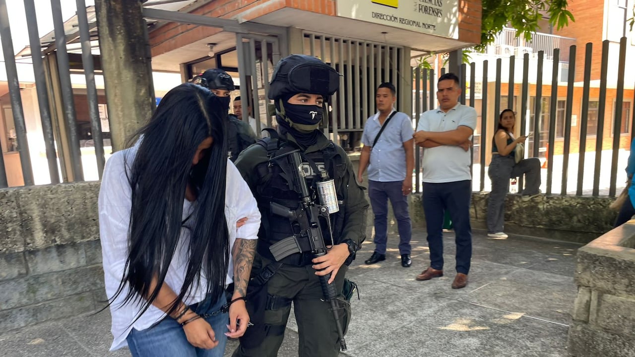 Dinelis Ruiz Polanía, esposa de alias Castor, máximo cabecilla de Los Costeños.