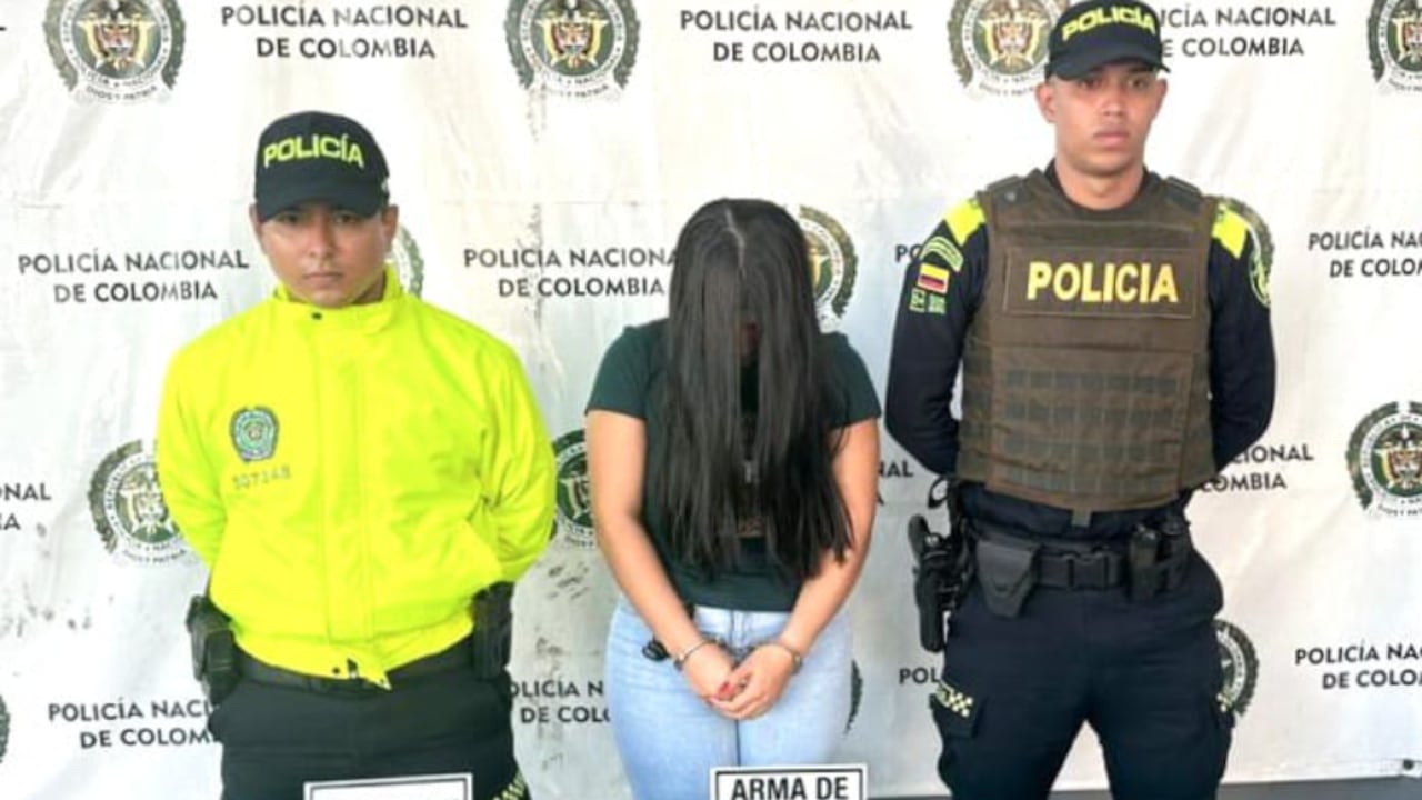 Capturada esposa de policía en Barranquilla.