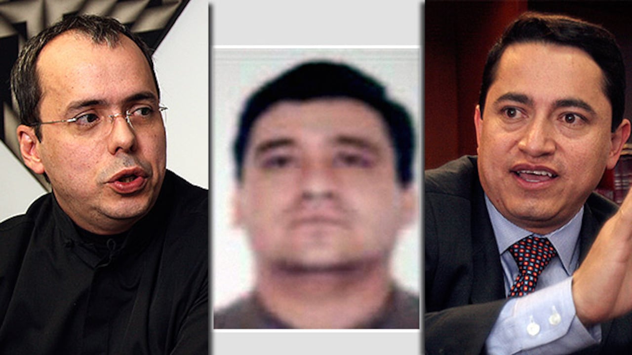 De izquierda a derecha: J.J. Rendón, Javier Calle Serna y Germán Chica.