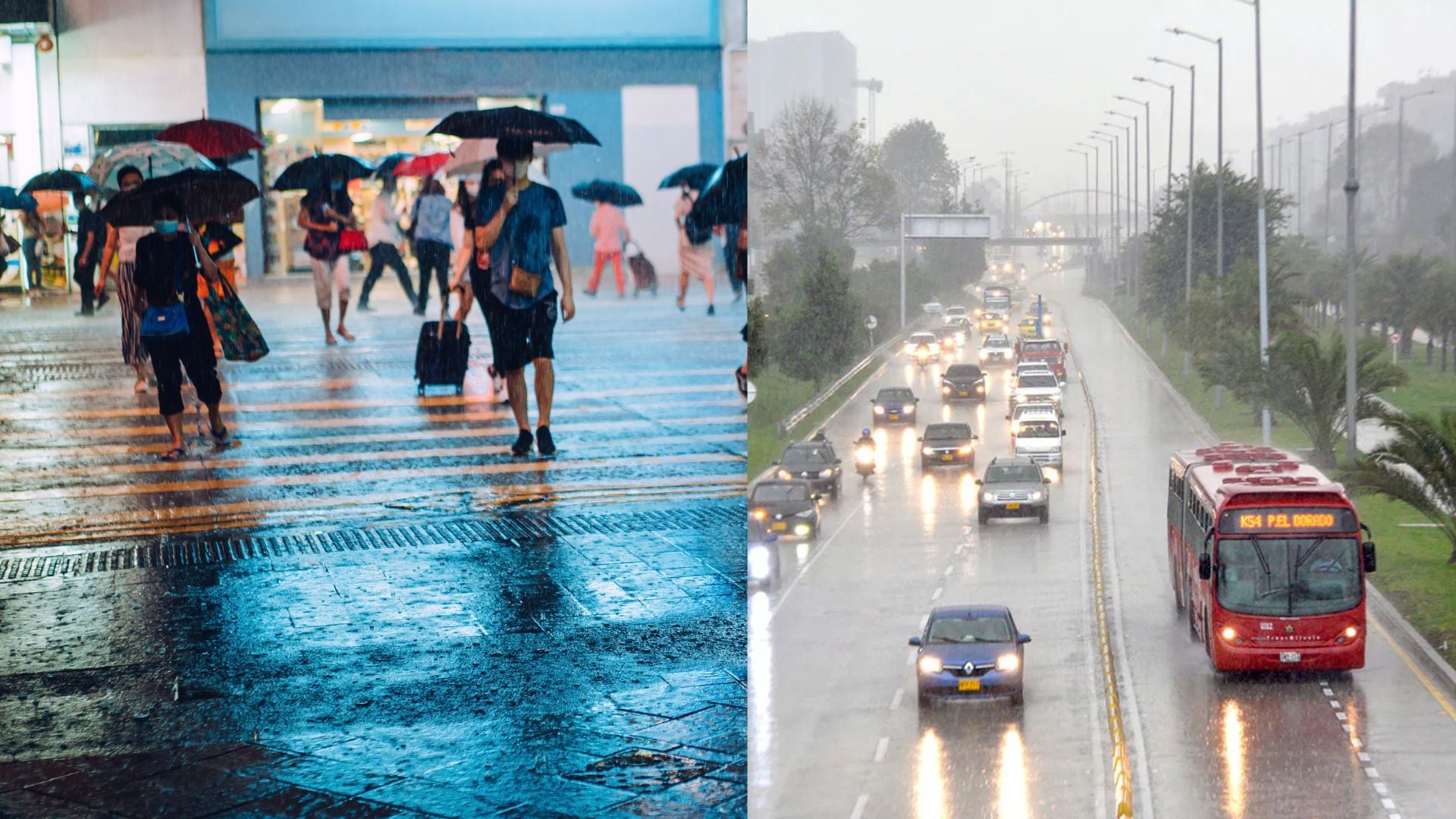 Lloviznas y cielos nublados acompañarán el clima en Bogotá durante gran parte del día, según el pronóstico oficial.