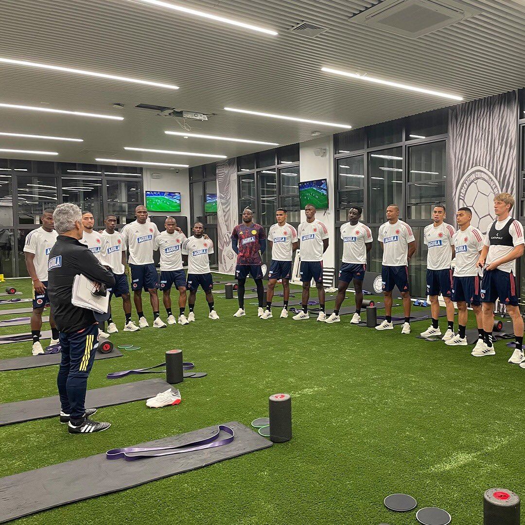 Concentración de la Selección Colombia en Barranquilla previo al juego con Honduras en Estados Unidos que servirá como preparación para las fechas eliminatorias a Catar 2022.
