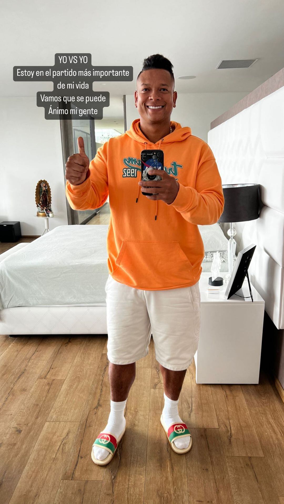 Fredy Guarín publica un nuevo mensaje en sus redes sociales.