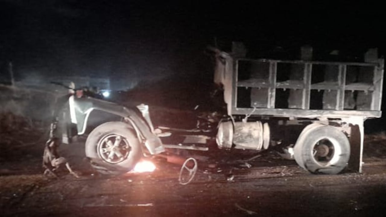 Los perpetradores del ataque contra el Batallón del Ejército en Ocaña se movilizaban en una volqueta.